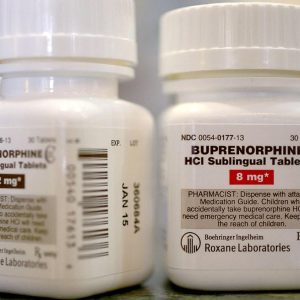 Buprenorphine tablets for opioid dependence treatment in the UK.