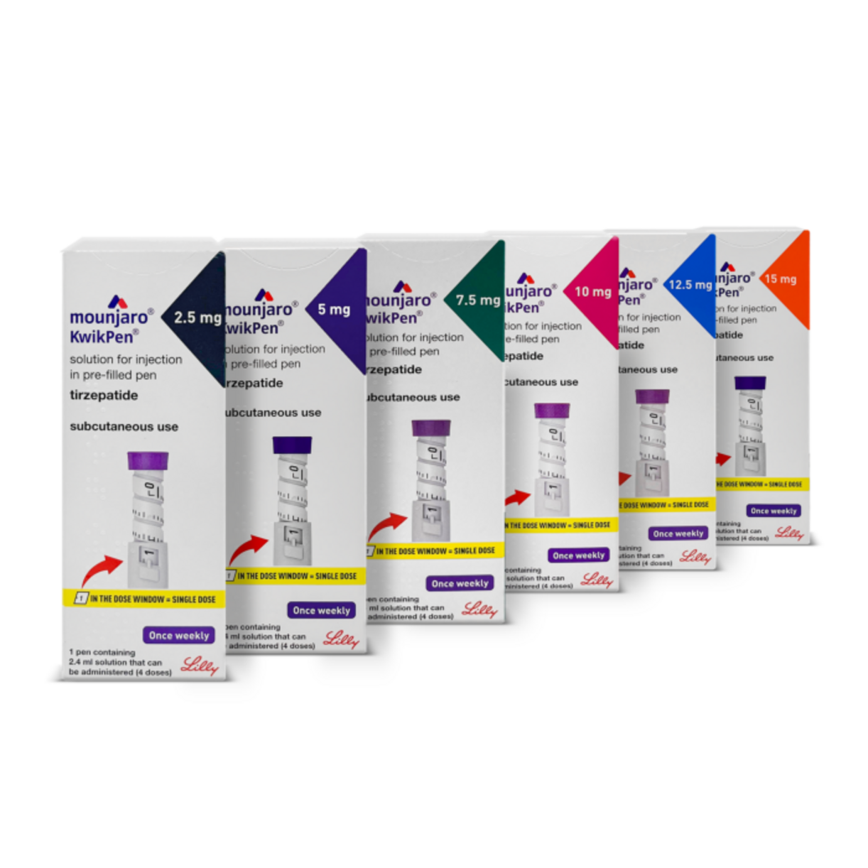 Mounjaro injection pen for weight loss and diabetes management in the UK